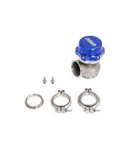 Išorinis WasteGate TurboWorks 50mm 0,5 Bar V-Band mėlynas