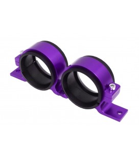 Fuel Pump Mounting 2x60mm Purple