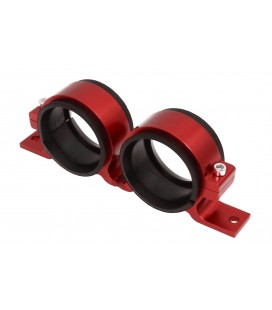 Fuel Pump Mounting 2x60mm Red