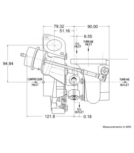 Garrett GT2860R Turbocharger