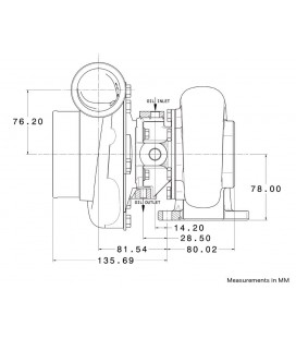 Garrett GTW3476 Turbina Super Core