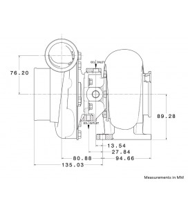 Garrett GTW3684R Turbina