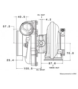 Garrett GTX3576R GEN II Turbina