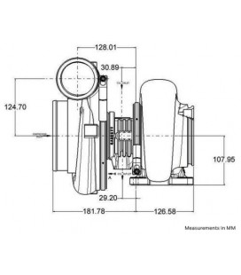 Garrett GTX5533R GEN II Turbocharger Super Core (851285-5007S)