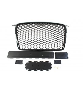 GRILLE AUDI A3 8P RS-STYLE BRIGHT BLACK (05-09)