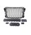 Bamperio grotelės AUDI A3 8P RS-STYLE (chrominės juodos) (09-12) PDC