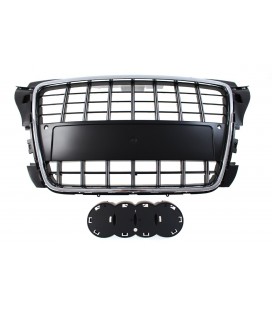 GRILLE AUDI A3 8P S8-STYLE CHROME-BLACK (09-12) PDC