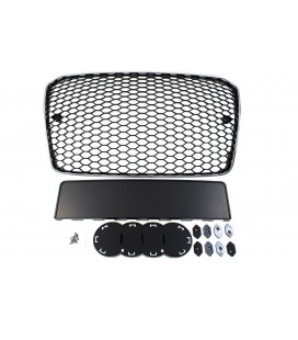 GRILLE AUDI A5 8T RS-STYLE CHROME-BLACK (13-16) PDC