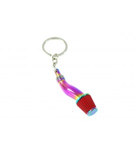 Oro paėmimo sistema Keychain (raudonas)