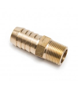 Nipple M16 to 16mm hose BRASS