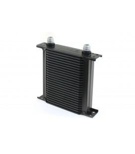 Oil Cooler TurboWorks Slim Line 25-rows 140x195x50 AN8 black