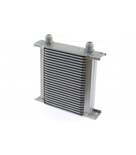 Oil Cooler TurboWorks Slim Line 25-rows 140x195x50 AN8 silver