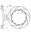 Brake rotors slotted for Big Brake Kit 330mm 2011+