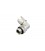 Brass Fitting for air-hose 6/4mm - 1/4" external - angle