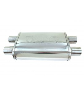 Center Muffler 57mm TurboWorks LT 409SS