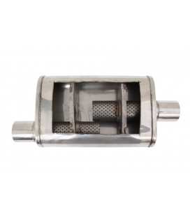 Central Chambered Muffler 57mm TurboWorks 304SS