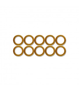 Copper spacer - 10mm, 3/8", 1/8" 10 szt