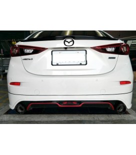 Diffusor Mazda 3 4D 17- MK Style