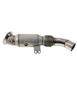 Downpipe BMW F30 F32 340i 440i B58 with heat shield