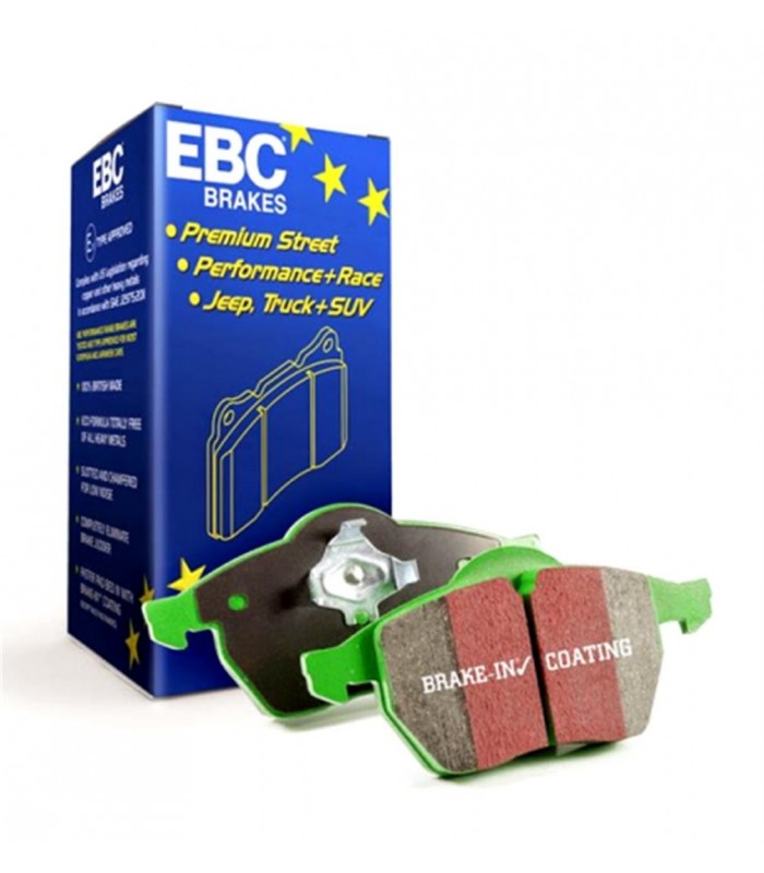 DP21809 - Zestaw klocków hamulcowych seria GREENSTUFF EBC Brakes HYUNDAI | i-40 | iX35 | Kona | KIA | Carens | Cee''d (JD) | Cee
