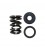DUAL SPRING/STEEL RETAINER/SEAT KIT (Nissan KA24DE)