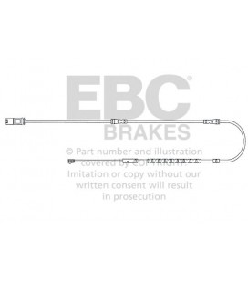 EFA128 - Czujnik zużycia klocków hamulcowych EBC Brakes BMW | 5 Series (GT F07)(520) | 5 Series (GT F07)(530) | 5 Series (GT F07