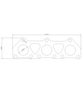 Exhaust flange Audi 2.7 BiTurbo