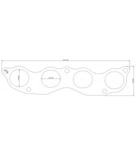 Exhaust flange Honda K20A2