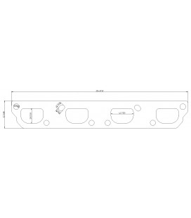 Exhaust flange Mini Cooper R50 R52