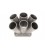 Exhaust manifold flange 6-1 connector T3 T4