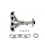 Exhaust manifold NISSAN ALTIMA SENTRA QR25DE 02-06