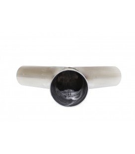 Exhaust tee 120st 51/63mm 304SS