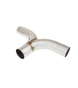 Exhaust tee 180st 60/60mm 304SS