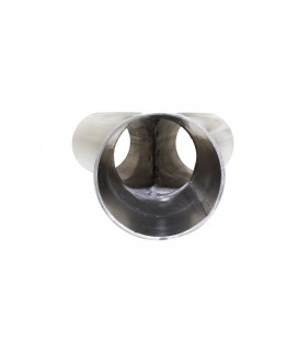 Exhaust tee 45st 51/60mm 304SS