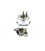 External WasteGate TurboWorks 34mm 0,5 Bar Silver