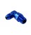 Flare male to male union adapter 90° AN10-1/2NPT