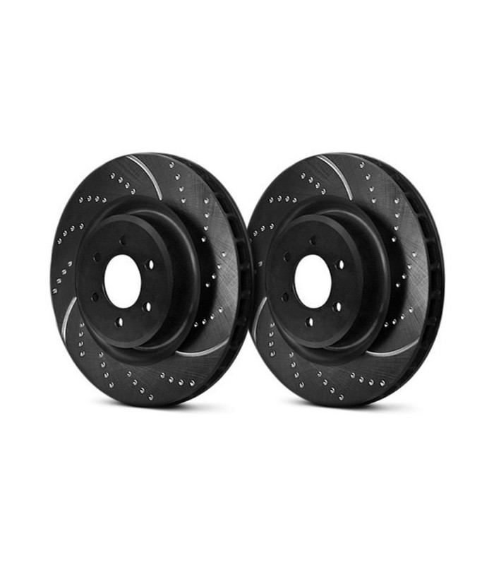 GD986 - Tarcze hamulcowe sportowe nacinane i nawiercane seria GD (Para) EBC Brakes TOYOTA | Yaris (XP10)(SCP10 VNK) | Yaris (XP1