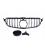 GRILL MERCEDES BENZ W205 GT-R LOOK CHROMED-GLOSS BLACK (15-19)