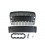 GRILLE AUDI A6 C6 RS-STYLE SILVER-BLACK (04-09)