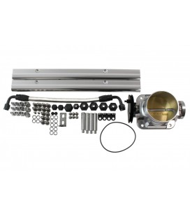 Intake manifold Toyota 1 UZ with fuel rail and Throttle 90mm