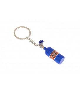 Keychain nitrous bottle blue