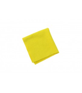 Laser cut yellow microfiber 40x40cm 250G/M2