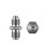 Male adapter with restrictor 7/16"-20UNF 7/16"-24 GARRETT GT SERIES TURBO