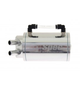 Oil catch tank 0.7L 15mm D1Spec Silver