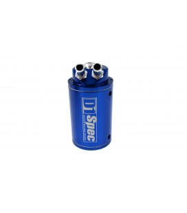 Oil catch tank 0.7L 9mm / 15mm D1Spec Blue + Filtr