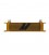 Oil Cooler MISHIMOTO Universal 10 Row 280x70x50 Gold