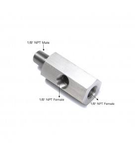 Oil Pressure Sensor Adapter TurboWorks 1/8" NPT