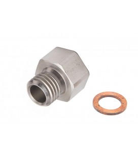 Pressure and oil temp sensor adapter