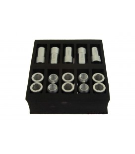 Racing lug nuts D1Spec HEX Alu 1.25 silver