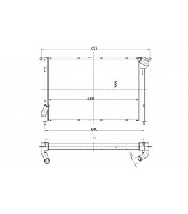 Racing Radiator Mini Cooper S R52 R53 1.6L 02-06 TurboWorks